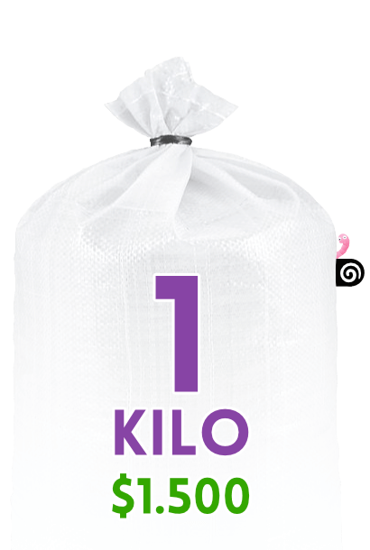 1 kilo humus de lombriz