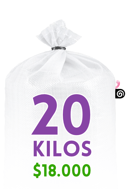 20 kilos humus de lombriz